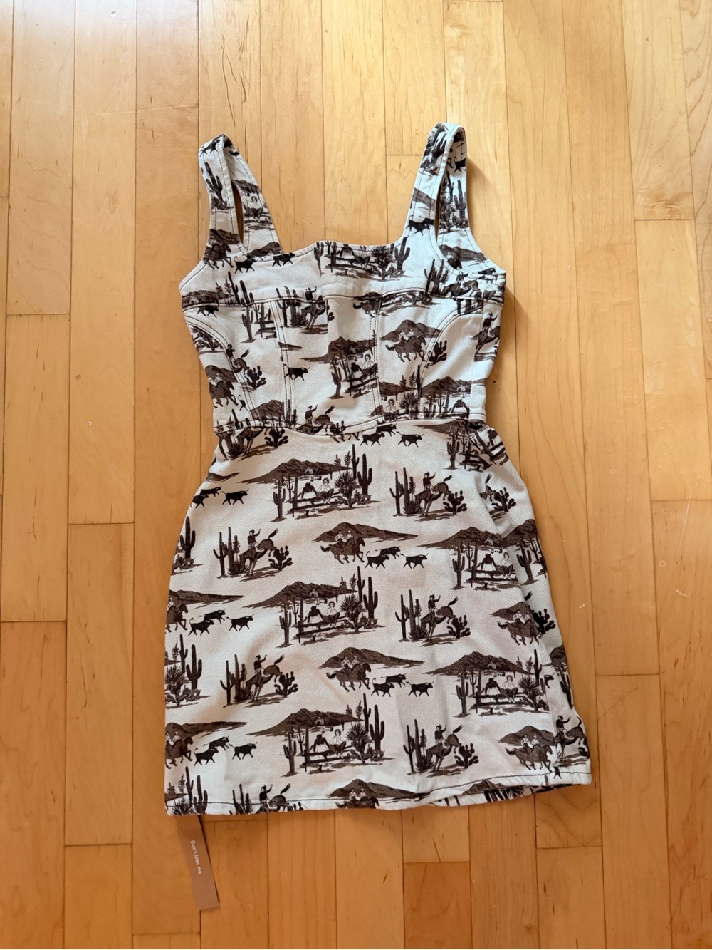 Reformation denim rodeo dress